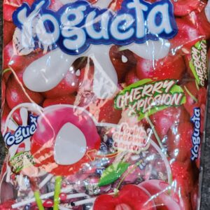 Yogueta Cherry explosion lollipops
