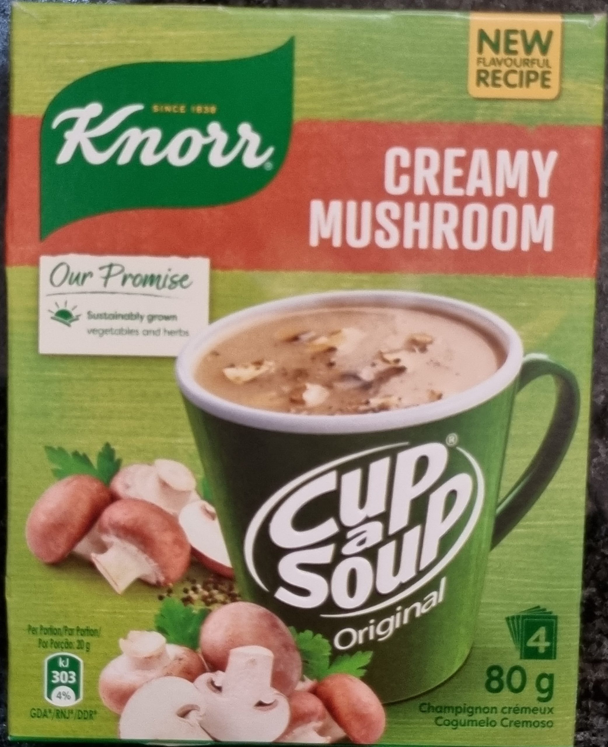 Knorr Cup a Soup Creamy Mushroom