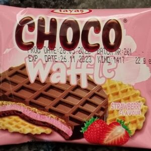 Tayas Choco Waffle Strawberry flavour