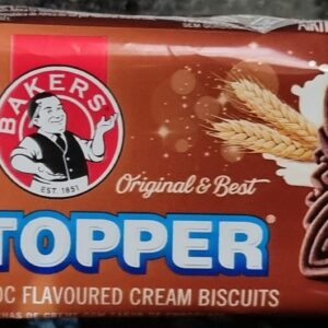 Bakers Topper biscuits 4 pack Chocolate flavour