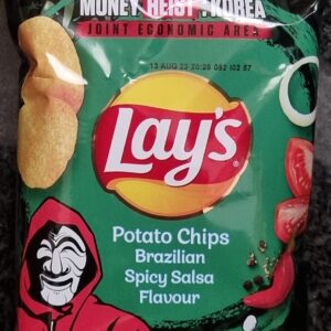 Green Lays Spring onion & Cheese flavour