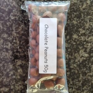 Chocolate covered peanuts 50g